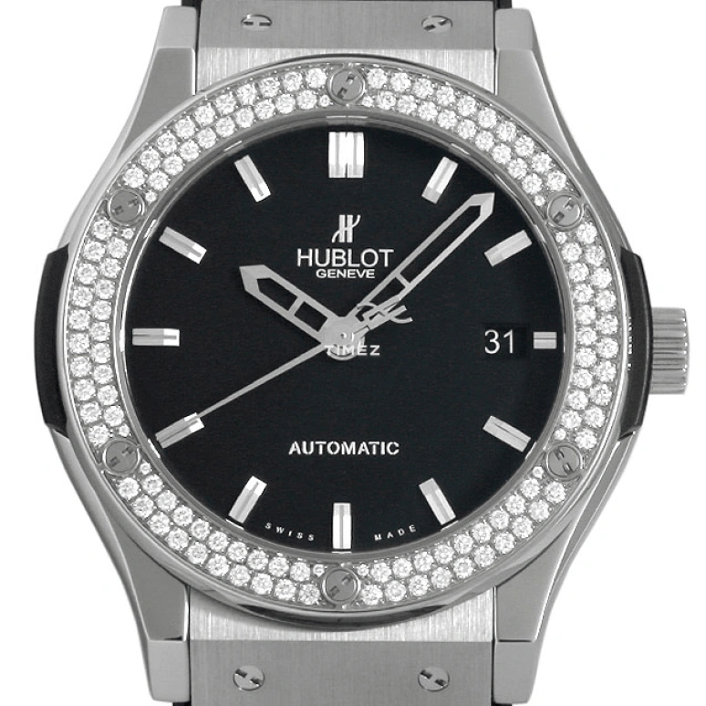 Hublot,Classic Fusion 38mm,38mm,Zirconium,Black,Automatic,Day,42hours,565,565.ZX.1170.LR