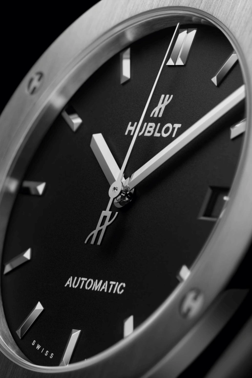 Hublot,Classic Fusion 45mm,45mm,Titanium Gold,Black,Automatic,42hours,In-house Caliber,511,511.NX.1171.RX