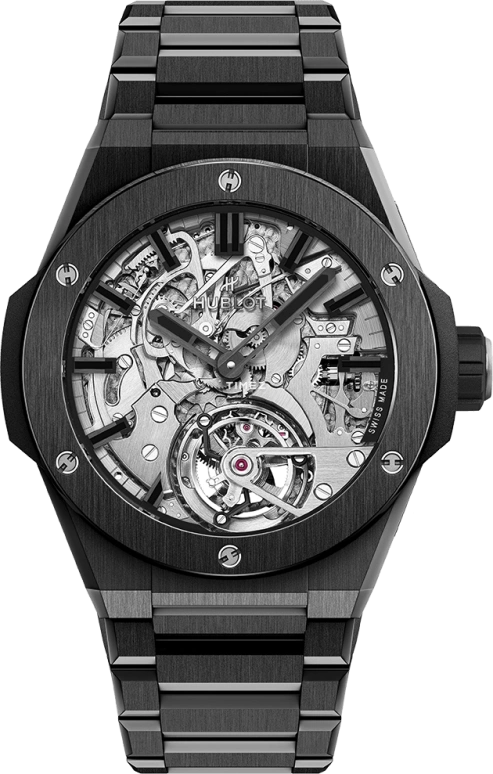 Hublot,Big Bang 43mm,43mm,Ceramic,Black,Handwound,Tourbillon,Minute Repeater,458,458.CX.1170.CX.YOS