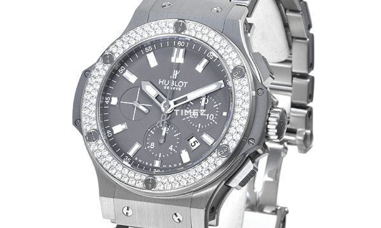 Hublot,Other 44mm,44mm,Stainless Steel,Grey,Sapphire,Crystal Glass,Round,301,301.ST.5020.ST.1104