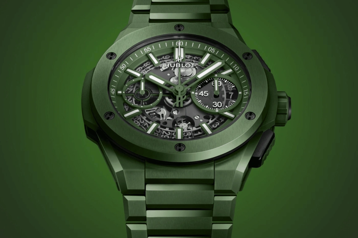 Hublot,Big Bang 42mm,42mm,Ceramic,Green,Automatic,72hours,In-house Caliber,Novak Djokovic,451,451.GX.5220.GX