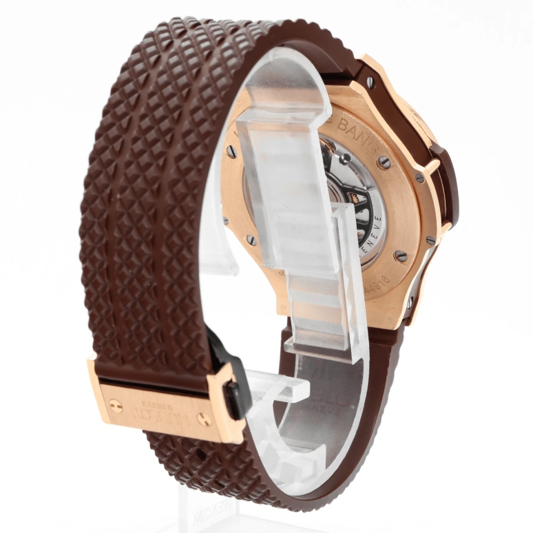 Hublot,Big Bang 41mm,41mm,Rose Gold,Coffee,Brown,Automatic,Chronograph,Day,341,341.PC.1007.RX.174