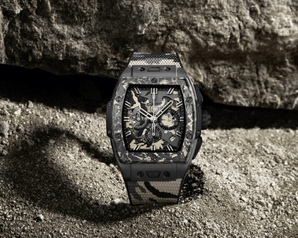 Hublot,Spirit of Big Bang 42mm,42mm,Ceramic,Grey,Cream,Black,Automatic,Chronograph,Day,642,642.CI.0191.RX.ECU23