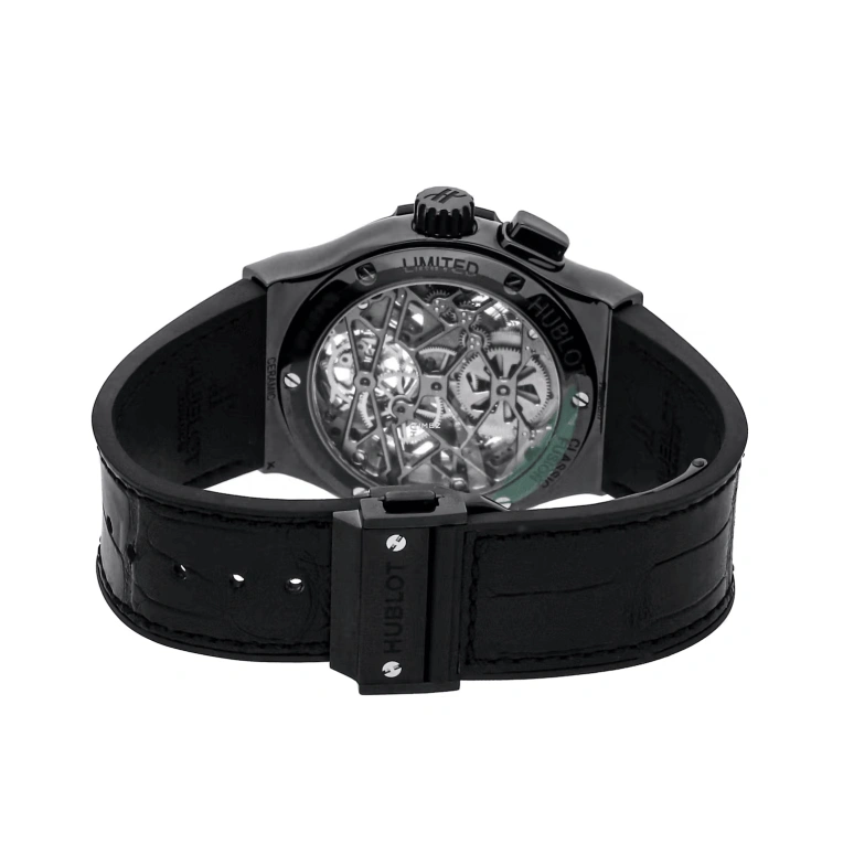 Hublot,Classic Fusion 45mm,45mm,Ceramic,Grey,Automatic,Chronograph,Tourbillon,506,506.CM.0140.LR
