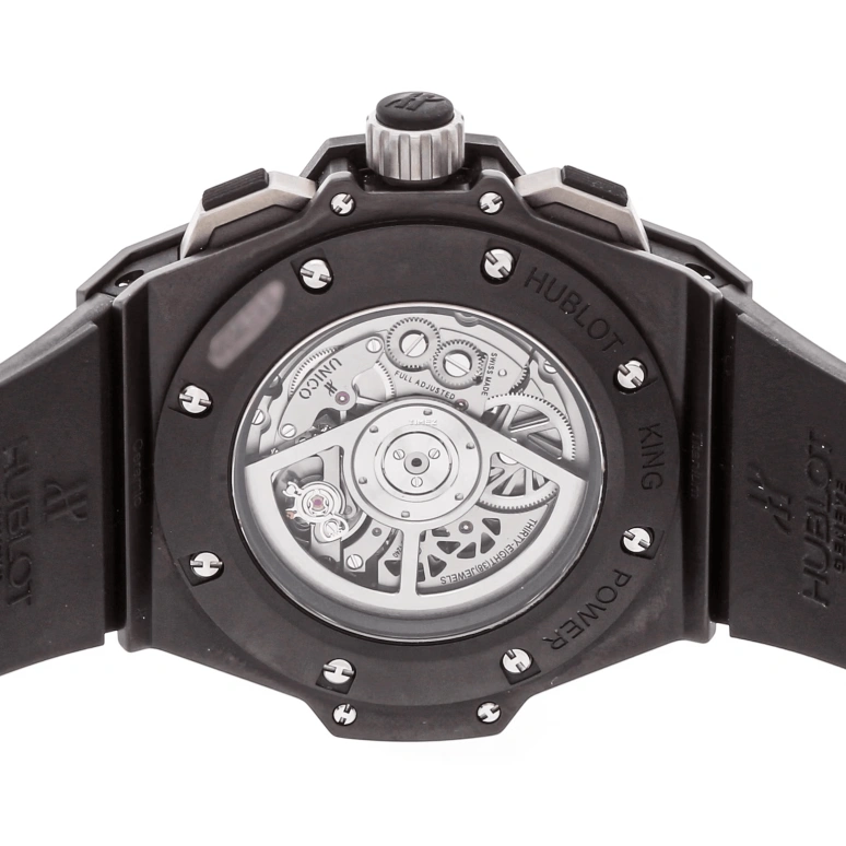 Hublot,King Power 48mm,48mm,Ceramic,Skeleton,Automatic,Chronograph,Day,701,701.CI.0170.RX