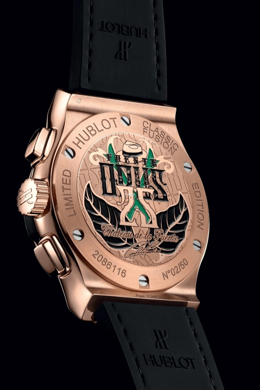 Hublot,Classic Fusion 42mm,42mm,KING GOLD,Green,Black,Automatic,Chronograph,Day,541,541.OX.8980.LR.OPX24
