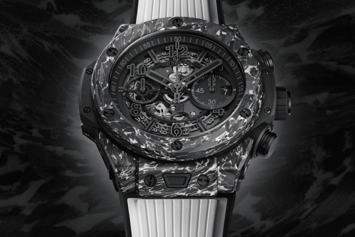 Hublot,Big Bang 44mm,44mm,Carbon,Black,Automatic,Chronograph,Day,Flyback,421,421.QW.1110.RX.JPN