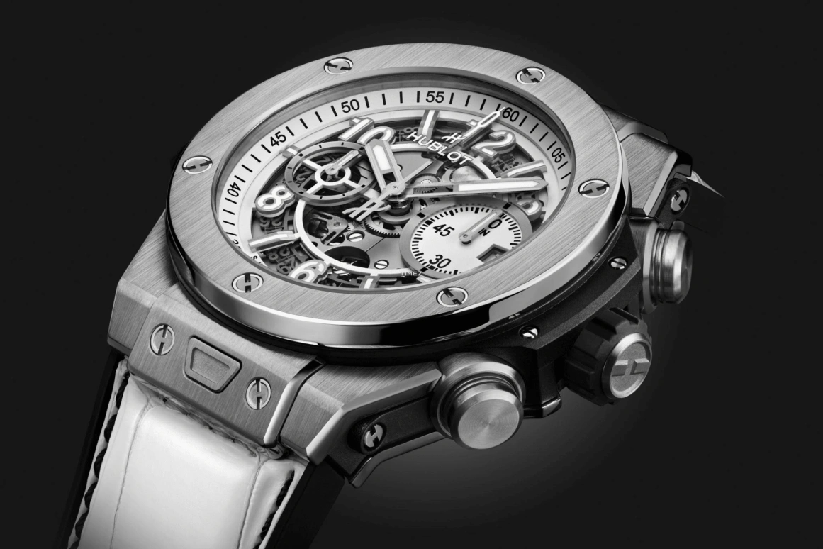 Hublot,Big Bang 44mm,44mm,Titanium,Silver,Automatic,Chronograph,Day,Flyback,421,421.NX.2010.LR.JPN