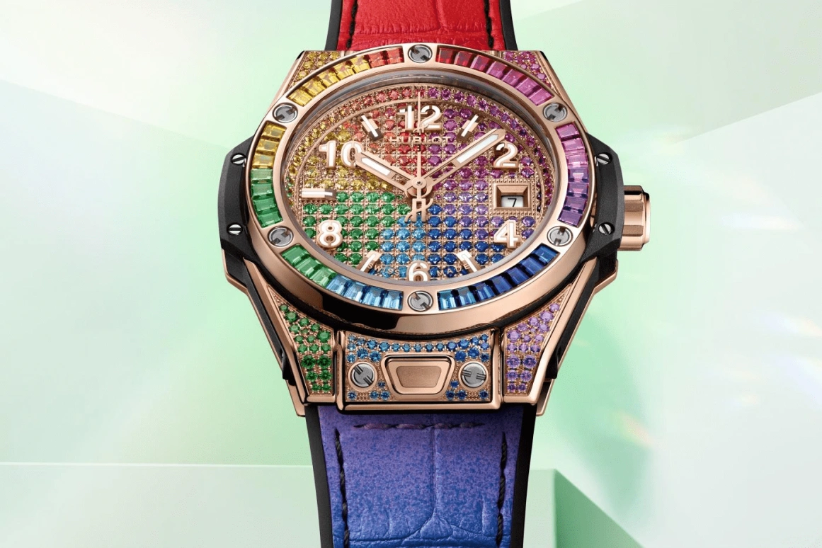 Hublot,Big Bang 33mm,33mm,Sapphire,KING GOLD,Crystal,Multi-Color,Automatic,40hours,In-house Caliber,485,485.OX.9900.LR.0999