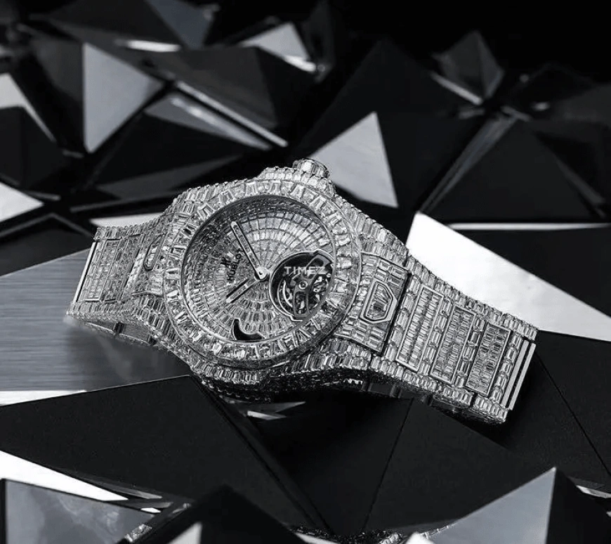 Hublot,Big Bang 45mm,45mm,White Gold,Silver,Handwound,Power Reserve Indicator,Tourbillon,Khamzat Chimaev,405,405.WX.9204.LR.9904