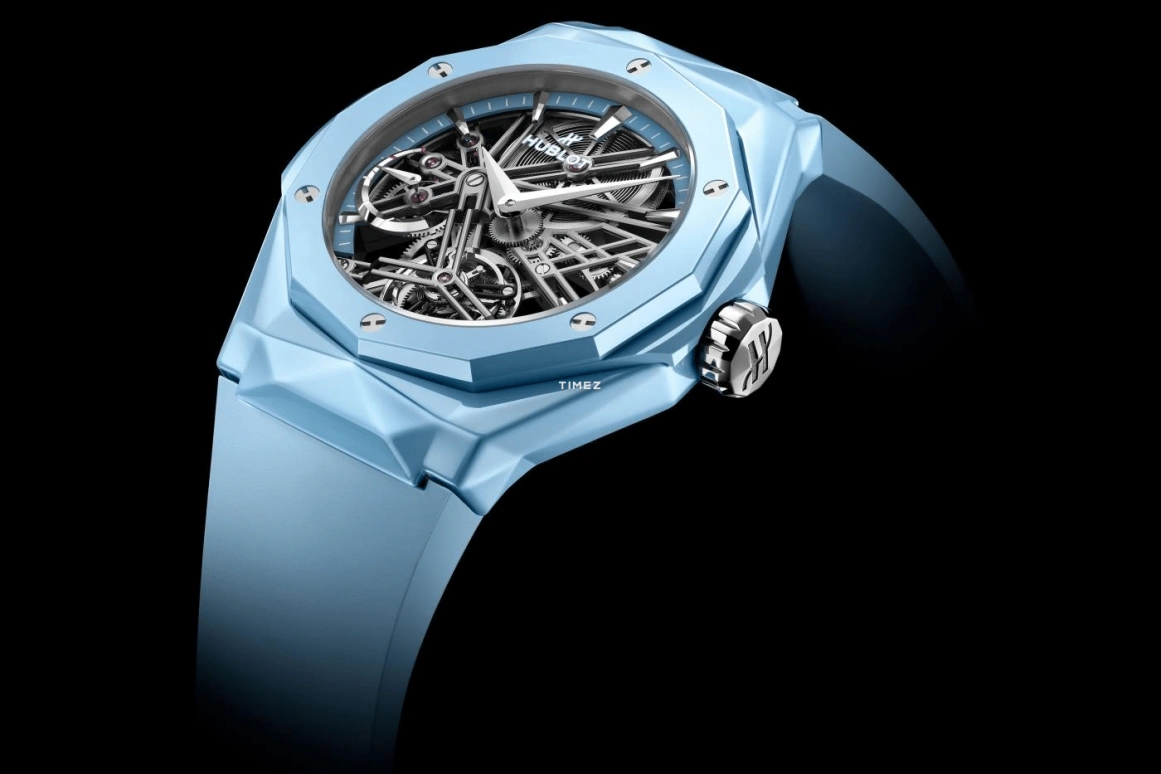 Hublot,Classic Fusion 45mm,45mm,Ceramic,Skeleton,Handwound,Power Reserve Indicator,Tourbillon,505,505.ES.5129.RX.ORL24