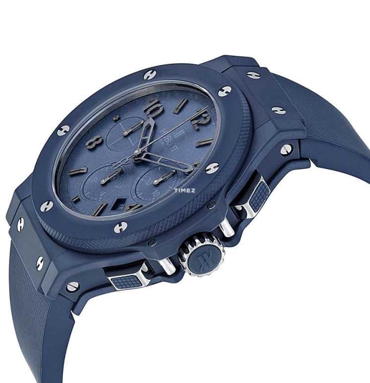 Hublot,Big Bang 44.50mm,44.50mm,Ceramic,Blue,Automatic,Chronograph,Day,301,301.EI.5190.RB