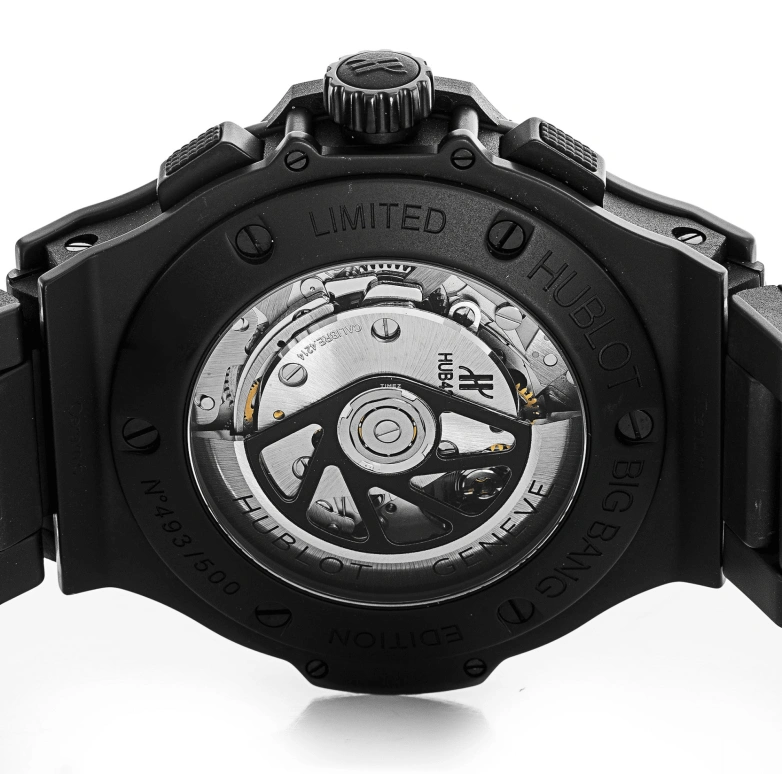 Hublot,Big Bang 44mm,44mm,Ceramic,Black,Automatic,Chronograph,Day,311,311.CI.1110.CI