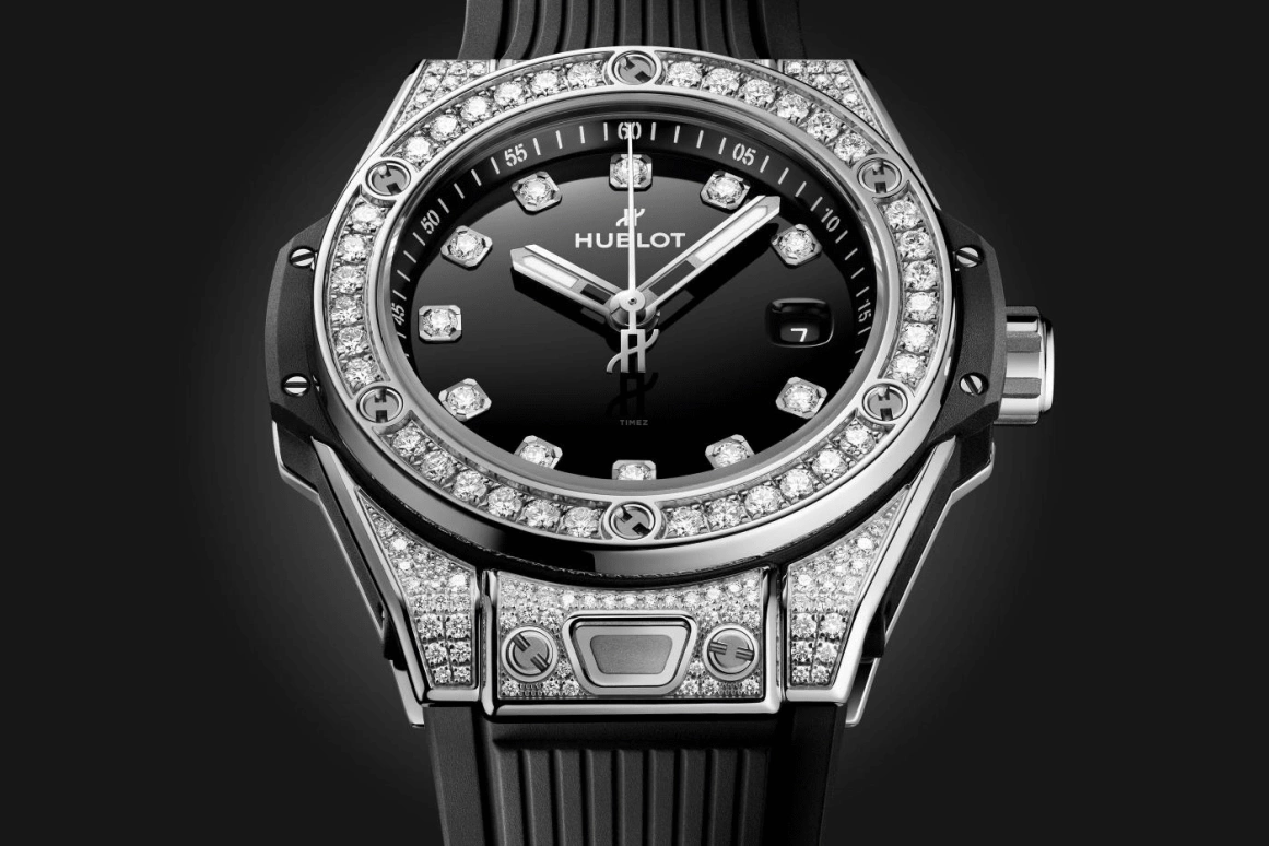 Hublot,Big Bang 33mm,33mm,Stainless Steel,Black,Automatic,40hours,In-house Caliber,485,485.SX.1270.RX.1604