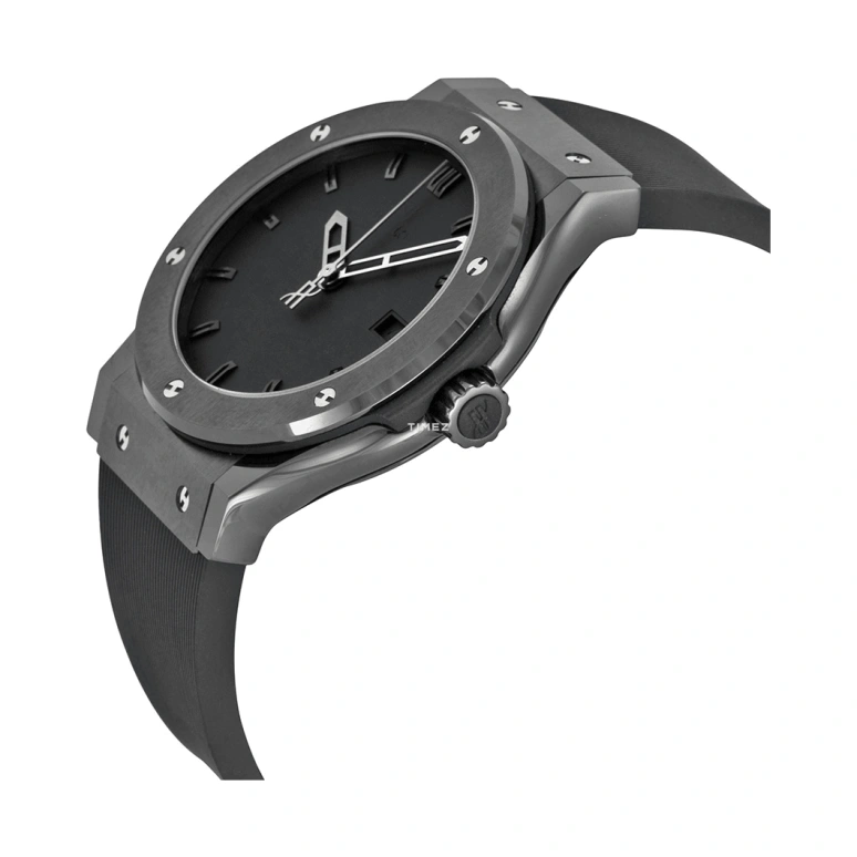 Hublot,Classic Fusion 42mm,42mm,Titanium,Ceramic,Titanium Gold,Black,Automatic,Day,Sapphire,Crystal Glass,542,542.CM.1110.LR