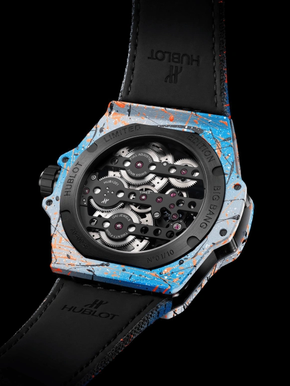 Hublot,Big Bang 44mm,44mm,Composite,Skeleton,Handwound,Chronograph,Day,424,424.XC.1123.NR.STR23