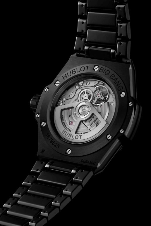 Hublot,Big Bang 40mm,40mm,Ceramic,Grey,Day,Sapphire,Crystal Glass,Round,456,456.CX.0170.CX