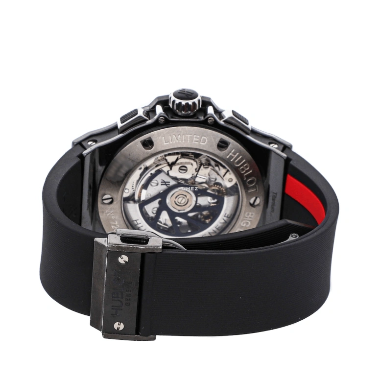Hublot,Big Bang 45mm,45mm,Ceramic,Black,Automatic,Chronograph,Day,301,301.CM.131.RX.LUN06