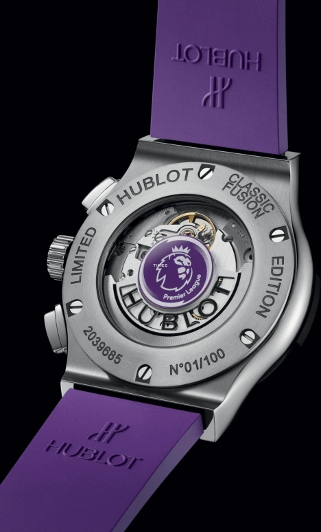 Hublot,Classic Fusion 42mm,42mm,Titanium,Purple,Automatic,Chronograph,Day,541,541.NX.8970.RX.PLW23