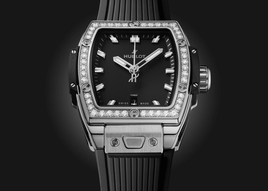 Hublot,Spirit of Big Bang 32mm,32mm,Stainless Steel,Black,Day,Sapphire,Rectangular,682,682.SX.1170.RX.1204