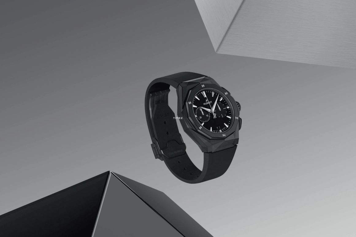 Hublot,Classic Fusion 41mm,41mm,Ceramic,Black,Automatic,Chronograph,Day,549,549.CI.1270.RX.ORL24