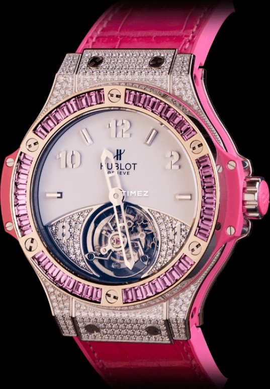 Hublot,Big Bang 41mm,41mm,Titanium,White,Handwound,Tourbillon,Sapphire,Crystal Glass,345,345.SP.2010.LR.0933