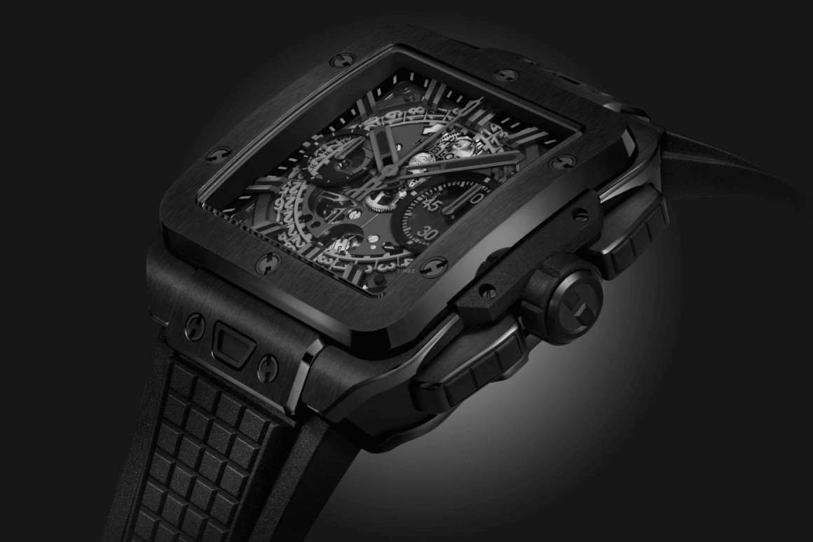 Hublot,Square Bang 42mm,42mm,Ceramic,Automatic,72hours,In-house Caliber,821,821.CX.0140.RX