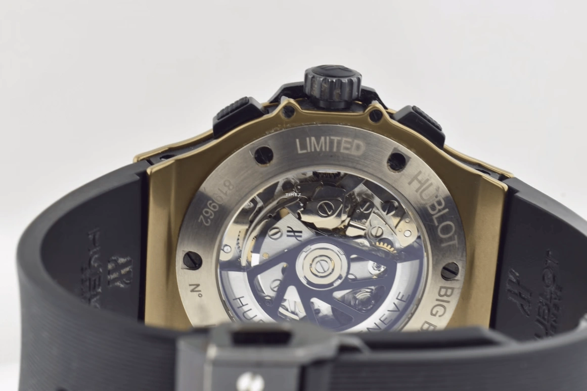 Hublot,Big Bang 44mm,44mm,Titanium,Ceramic,Black,Automatic,Chronograph,Day,301,301.BI.1190.RX