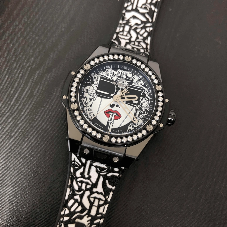 Hublot,Big Bang 39mm,39mm,Ceramic,White,Automatic,50hours,In-house Caliber,465,465.CX.1120.VR.1204.LIP20