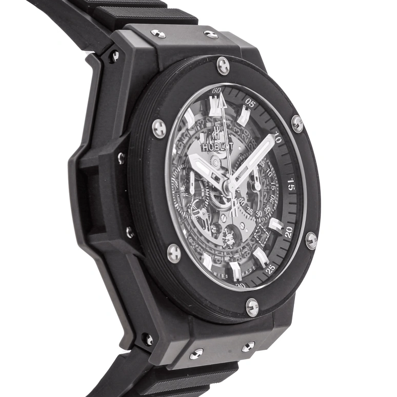 Hublot,King Power 48mm,48mm,Ceramic,Skeleton,Automatic,Chronograph,Day,701,701.CI.0170.RX