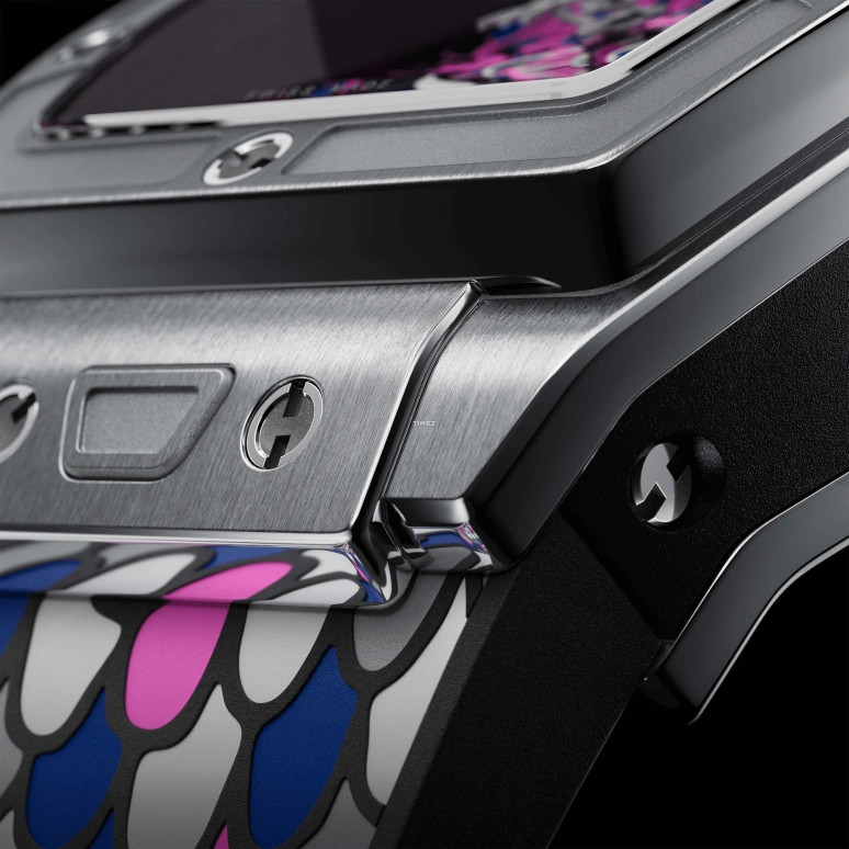 Hublot,Spirit of Big Bang 42mm,42mm,Titanium,Purple,Automatic,50hours,In-house Caliber,646,646.NX.6600.RX.CHF24