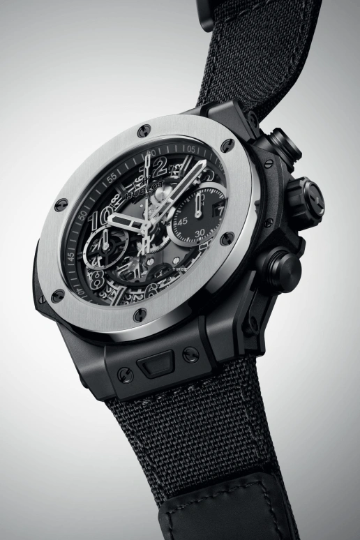 Hublot,Big Bang 42mm,42mm,Ceramic,Black,Skeleton,Automatic,Chronograph,Day,Flyback,Column Wheel,72hours,In-house Caliber,441,441.CK.1140.NR.HEC24