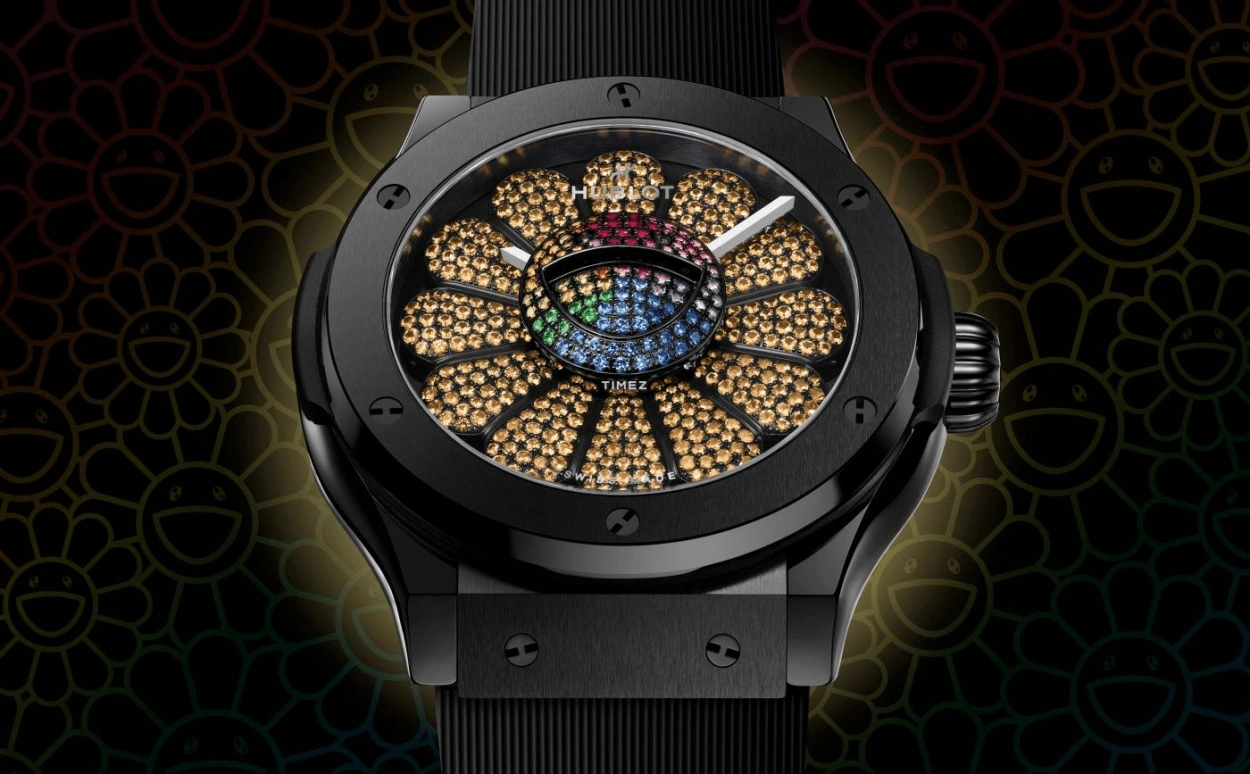 Hublot,Classic Fusion 45mm,45mm,Ceramic,Orange,Yellow,Multi-Color,Automatic,Sapphire,Round,507,507.CX.9012.RX.TAK23