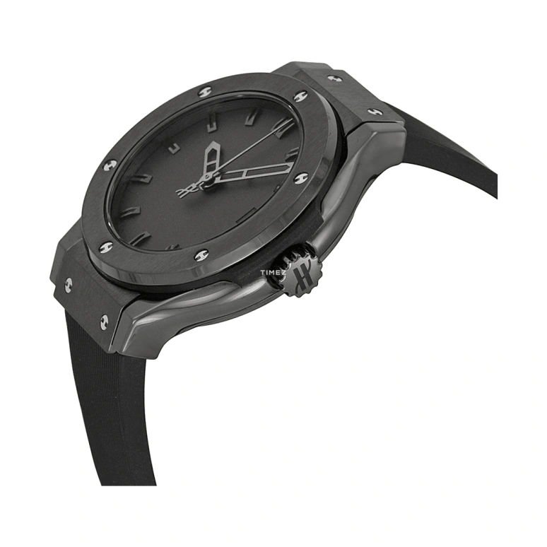 Hublot,Classic Fusion 33mm,33mm,Ceramic,Black,Quartz,Day,In-house Caliber,581,581.CM.1110.RX