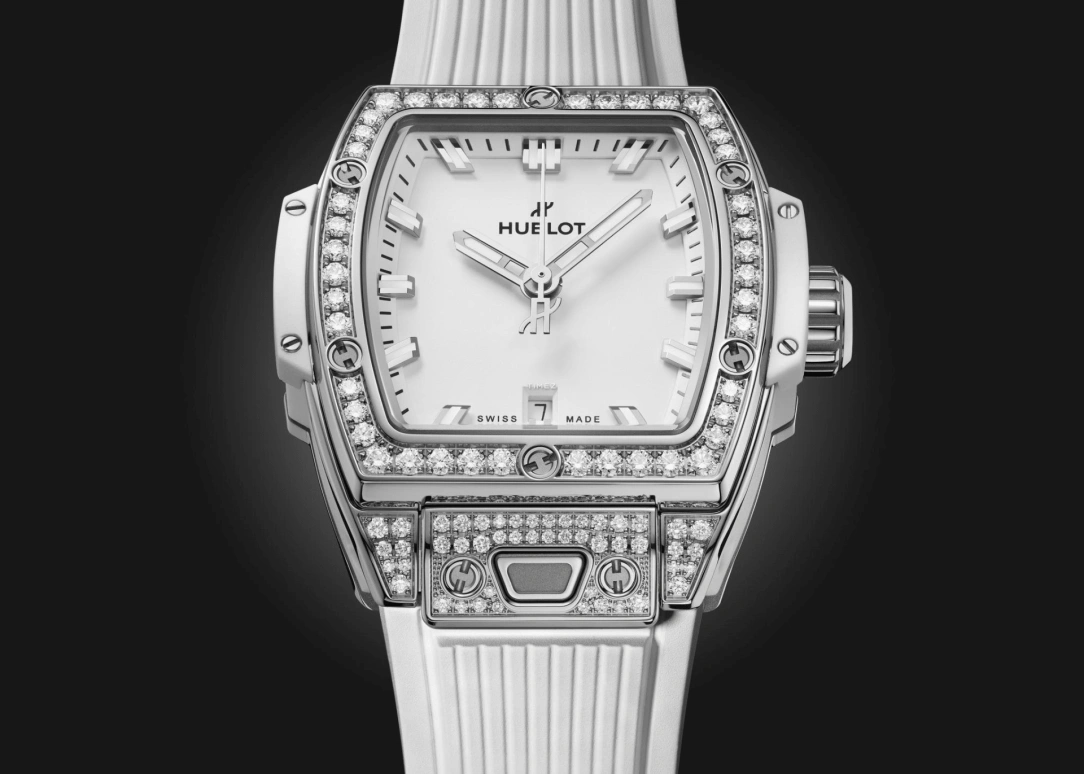 Hublot,Spirit of Big Bang 32mm,32mm,Stainless Steel,White,Day,Sapphire,Rectangular,682,682.SE.2010.RW.1604