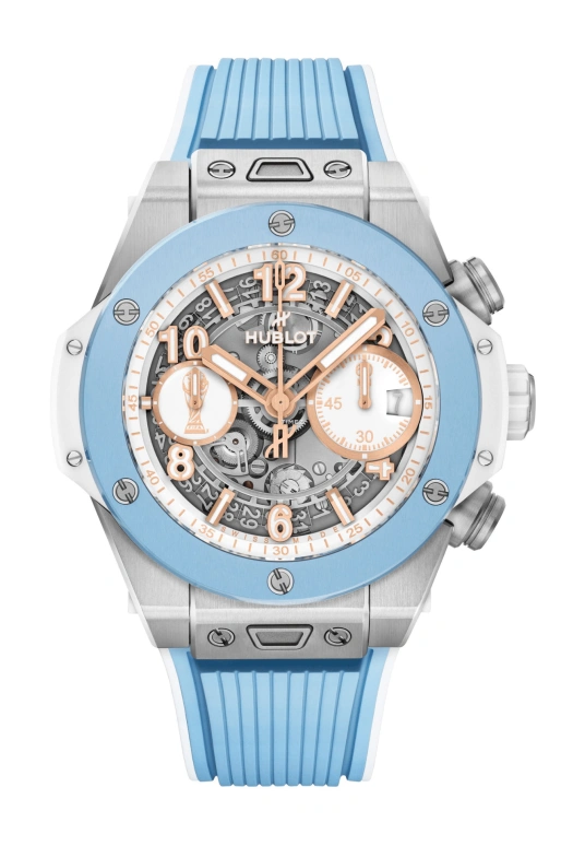 Hublot,Big Bang 42mm,42mm,Ceramic,Titanium,Grey,Rose Gold,Automatic,Chronograph,Day,Lionel Messi,La Pulga,441,441.NE.2080.RX.AFA24