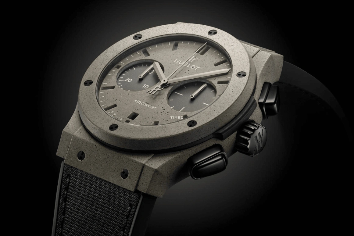Hublot,Classic Fusion 45mm,45mm,Composite Concrete,Grey,Automatic,Chronograph,Day,521,521.XC.3604.NR.NYC20