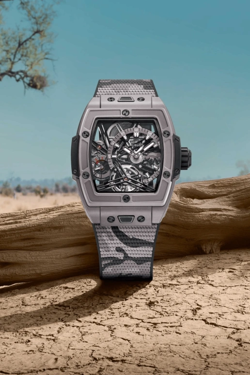 Hublot,Spirit of Big Bang 42mm,42mm,Ceramic,Skeleton,Grey,Handwound,Power Reserve Indicator,Tourbillon,645,645.FX.8020.NR.SOA24