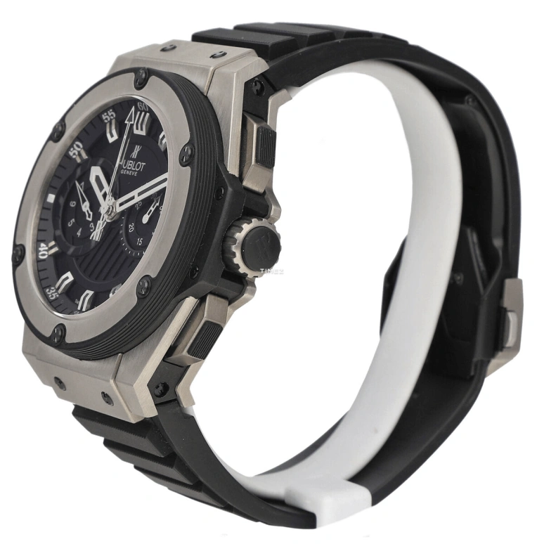 Hublot,King Power 48mm,48mm,Titanium,Black,Automatic,Chronograph,Sapphire,Crystal Glass,715,715.ZX.1127.RX