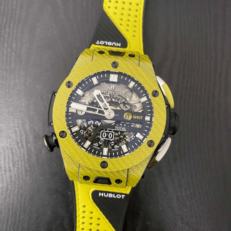 Hublot,Big Bang 45mm,45mm,Carbon,Black,Grey,Automatic,72hours,In-house Caliber,416,416.YY.1120.VR