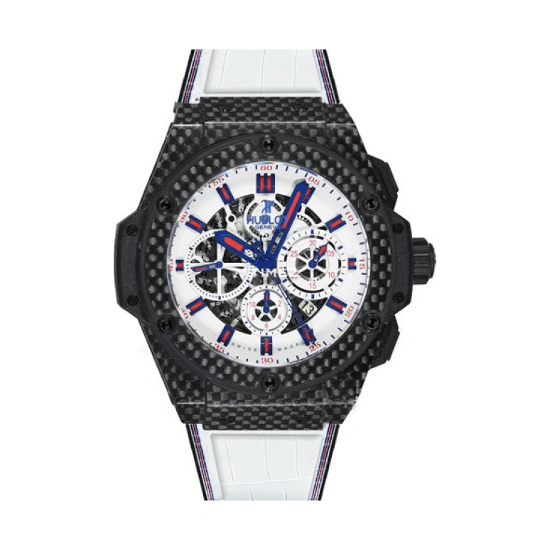 Hublot,Big Bang 48mm,48mm,Carbon,White,Automatic,Chronograph,Day,710,710.QX.2139.GR.LDB1