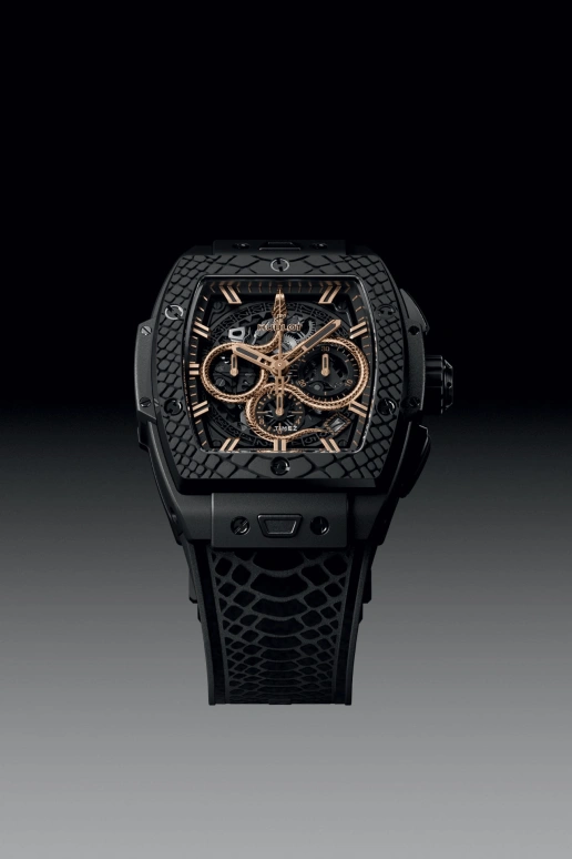 Hublot,Spirit of Big Bang 42mm,42mm,Ceramic,Black,Rose Gold,Automatic,Chronograph,Day,snake,642,642.CI.0180.RX.CNY25
