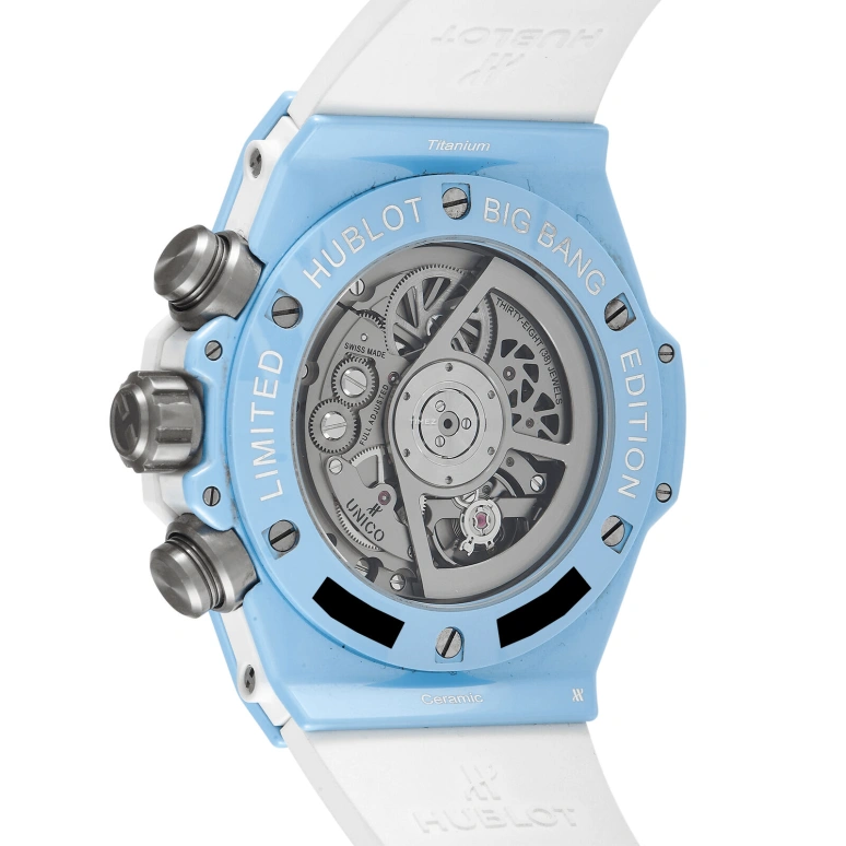Hublot,Big Bang 45mm,45mm,Ceramic,Blue,Automatic,Chronograph,Day,Flyback,Retrograde,72hours,In-house Caliber,411,411.EX.5120.NR