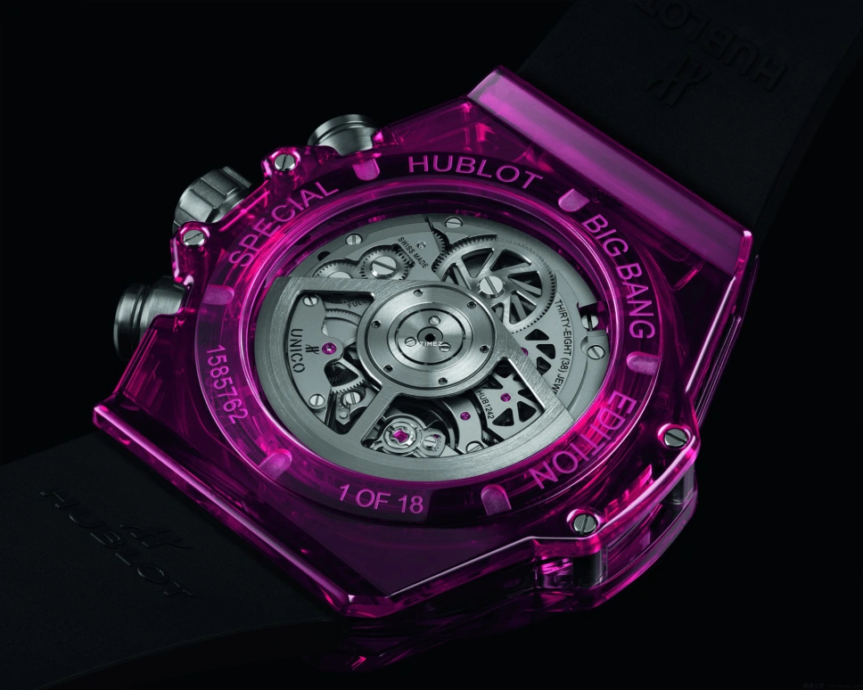 Hublot,Big Bang 45mm,45mm,Sapphire,Skeleton,Purple,Automatic,Chronograph,Flyback,Retrograde,411,411.JR.0190.RX.CAM22