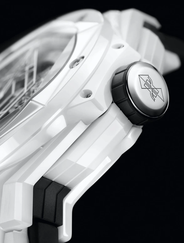 Hublot,Big Bang 45mm,45mm,Ceramic,White,Grey,Automatic,Chronograph,Day,Flyback,418,418.HX.2001.RX.MXM21