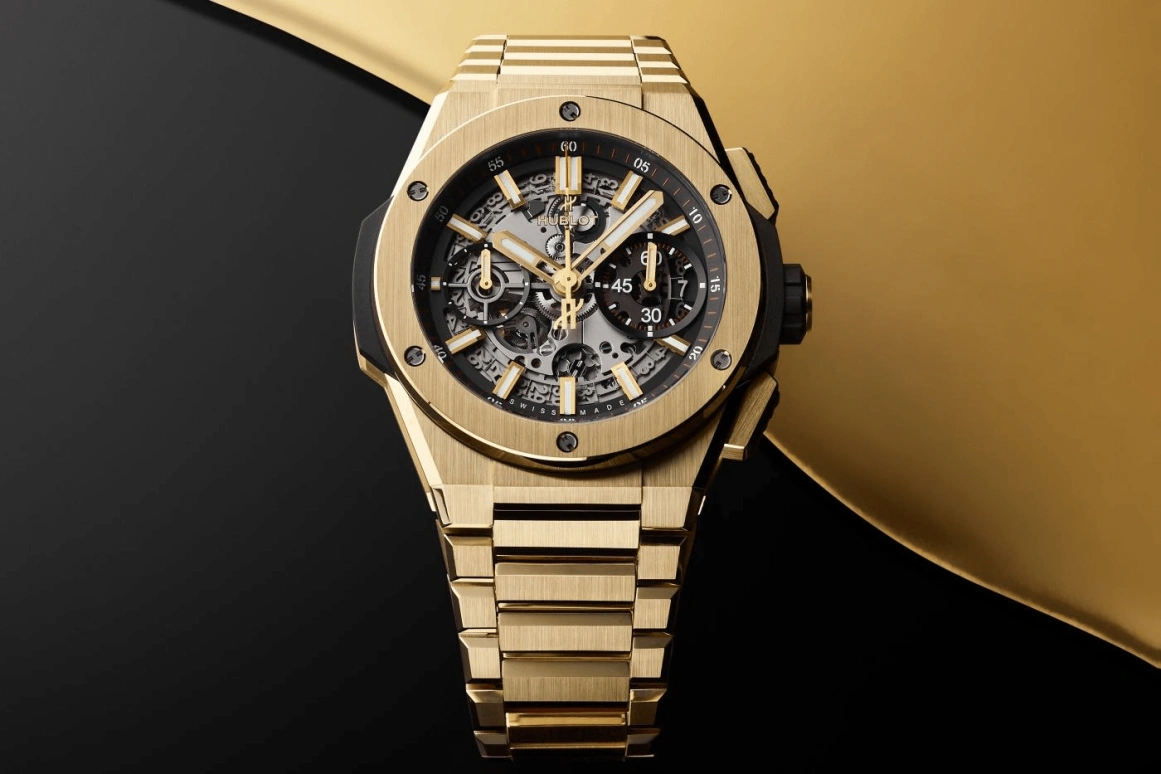 Hublot,Big Bang 42mm,42mm,Yellow Gold,Black,Automatic,72hours,In-house Caliber,451,451.VX.1130.VX