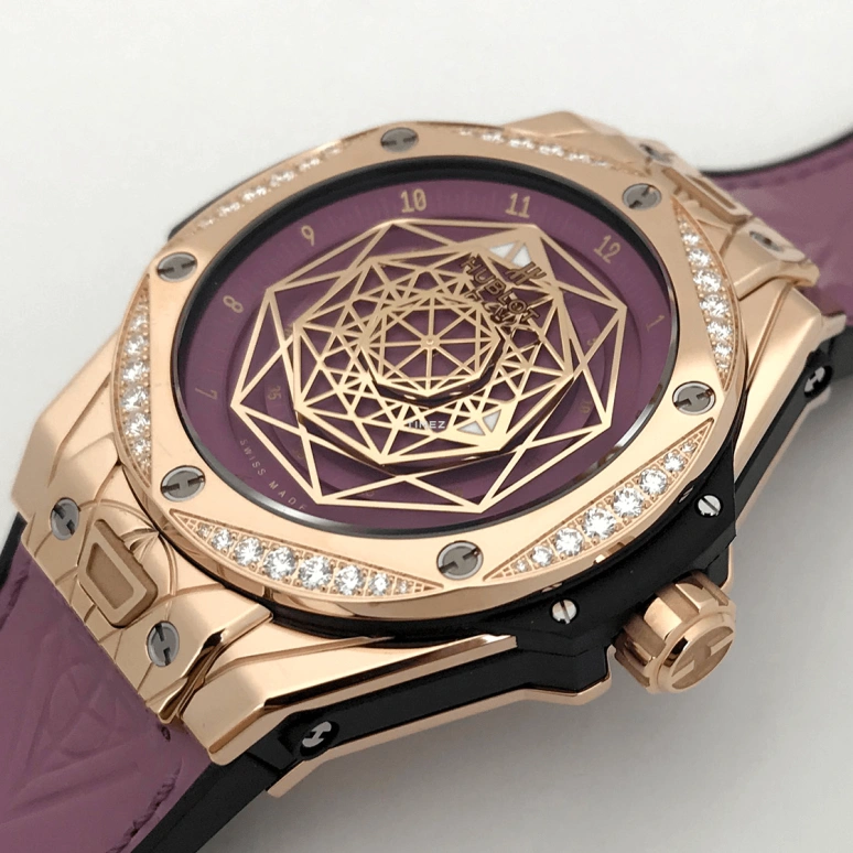 Hublot,Big Bang 39mm,39mm,KING GOLD,Pink,Automatic,50hours,In-house Caliber,465,465.OS.89P8.VR.1204.MXM20