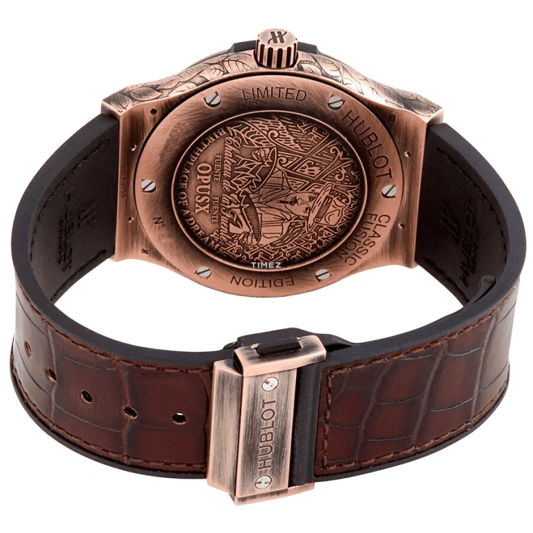 Hublot,Classic Fusion 45mm,45mm,KING GOLD,Gradient,Wine Red,Red,Automatic,Day,42hours,511,511.OX.6670.LR.OPX17