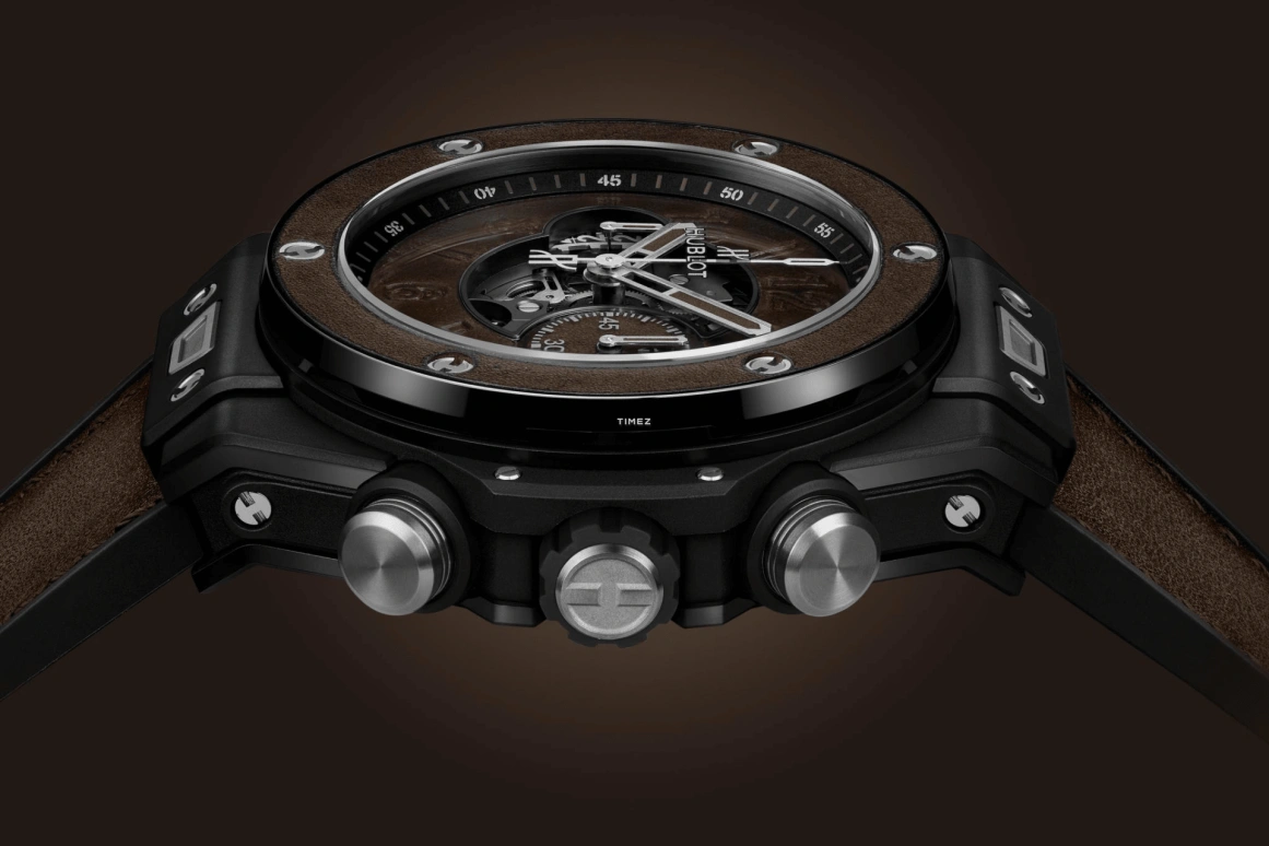 Hublot,Big Bang 45mm,45mm,Ceramic,Coffee,Brown,Automatic,Chronograph,Day,411,411.CI.0500.VR.BER20
