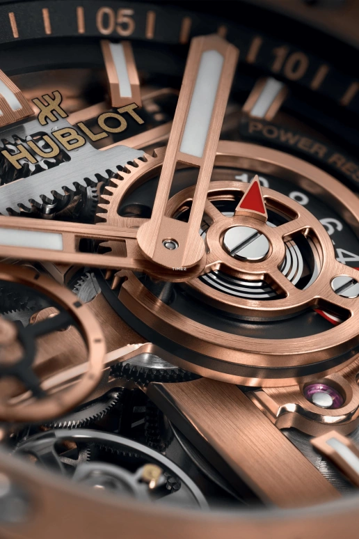 Hublot,Big Bang 42mm,42mm,KING GOLD,Rose Gold,Handwound,Power Reserve Indicator,240hours,444,444.OX.1180.RX